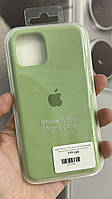 Apple iPhone 11 Pro чохол силікон накладка Silicon Case Original Lime Green AG