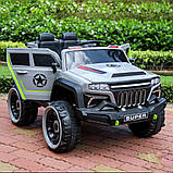 Дитячий джип електромобіль Bambi Racer M 5802EBLR-11 сірий, фото 3