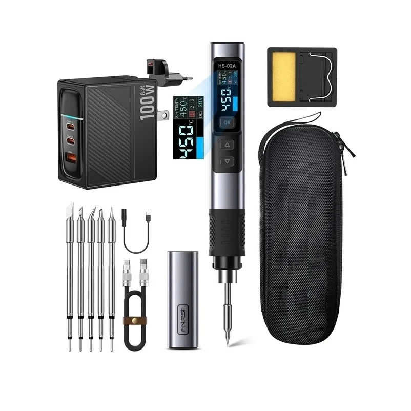 Fnirsi HS-02A Max паяльник — Максимальна комплектація, фото 1