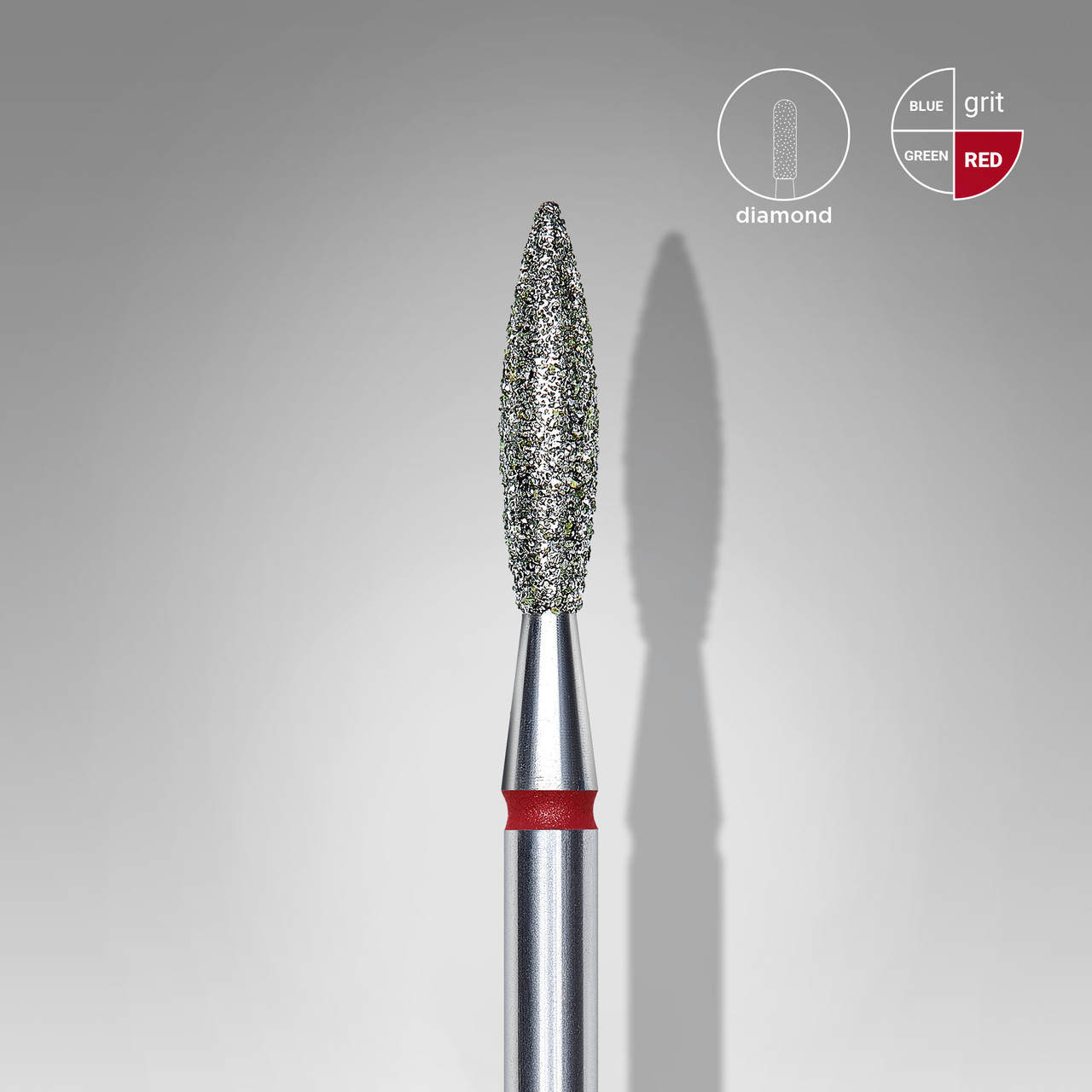 Алмазна фреза Staleks 2.3 мм/10 мм, 1 шт (4820241064625)