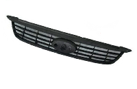 Решітка радіатора Ford Focus II 2008-2010 чорна без емблеми