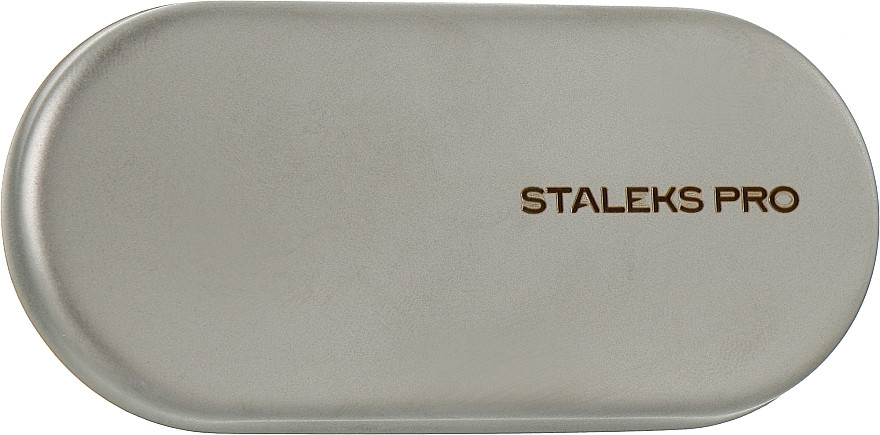 Лоток із кришкою з нержавіючої сталі для фрез Staleks 90х40х15 мм, 1 шт (4820121591517)