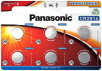 Panasonic Батарейка литиевая CR2016 блистер, 6 шт. Chinazes Это Просто