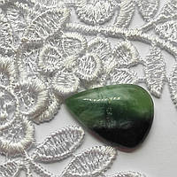 Зеленый камень нефрит кабошон для создания украшений натуральный