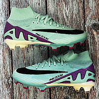 Копочки мужские Nike Air Zoom Mercurial Superfly IX FG, обувь футбольная бутсы Найк меркуриал