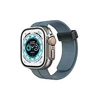 Ремінець для годинника Apple Watch Magnetic 42/44/45/49mm Premium Blue inc mid