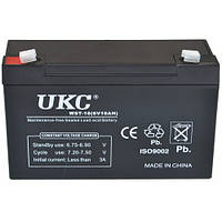 Аккумулятор UKC Battery WST-10 6V 10A ZXC