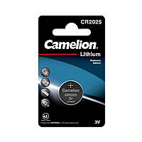 Батарейка CAMELION CR2025 Lithium Button cell BP1 1шт (C-13001025) inc mid