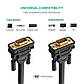Кабель відео VGA на VGA UGREEN VG101 VGA Male to Male Bidirectional Adapter Cable (1м). Black, фото 4