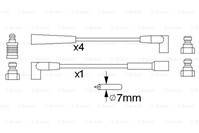 Bosch 0 986 356 886 Комплект зажигательного кабеля(1072120738756)