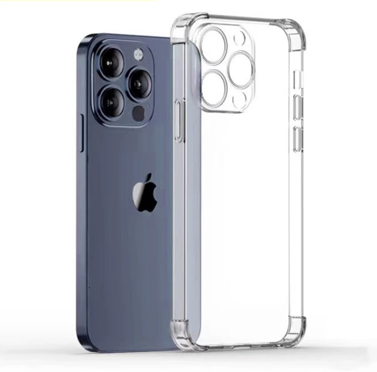 Протиударний прозорий чохол для Apple iPhone 15 Pro, фото 1