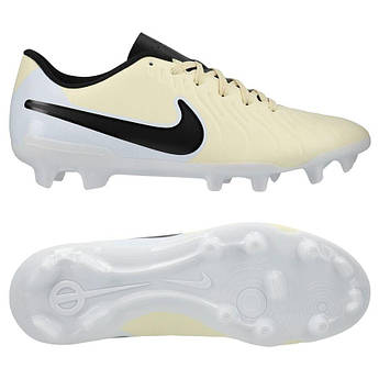 Футбольні бутси Nike Tiempo Legend 10 Club FG/MG DV4344-700, Бежевий, Розмір (EU) — 40