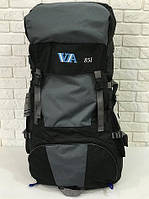 Рюкзак туристический VA T-04-2 85л, серый ZXC