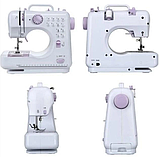 Електрична швейна машинка Sewing Machine 505 (портативна, 12 програм) FHSM-505, Біла, фото 4