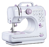 Електрична швейна машинка Sewing Machine 505 (портативна, 12 програм) FHSM-505, Біла, фото 6