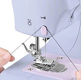 Електрична швейна машинка Sewing Machine 505 (портативна, 12 програм) FHSM-505, Біла, фото 5