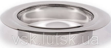 Розета нержавіюча діам. 125, фото 1