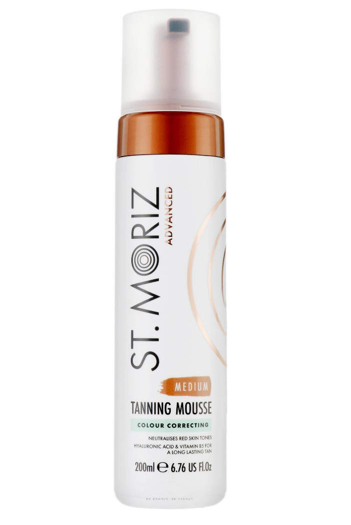 Автобронзант-мус для середньої шкіри St.Moriz Advanced Colour Correcting Mousse Medium, 200 мл (5060427357366)