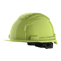 Каска защитная вентилируемая зелёная Milwaukee Bolt 100 Hi-Vis 4932480664