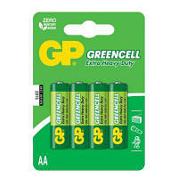 Батарейка Gp AA R6 солевая * 4 15G-U4 / 4891199000133 ZXC