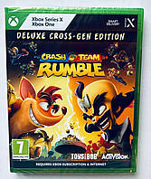 Crash Team Rumble Deluxe Cross-Gen Edition, английская версия - диск для Xbox One