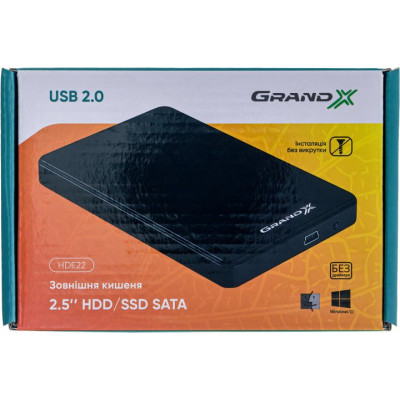 Карман внешний Grand-X HDE22 ZXC - фото 4 - id-p2199088886