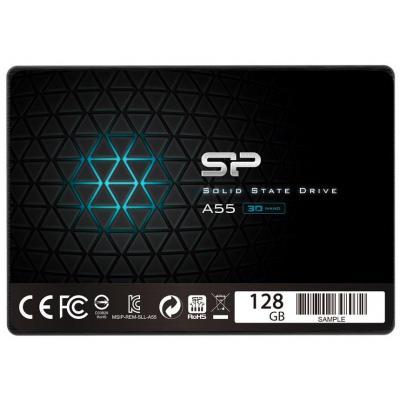 Накопитель SSD 2.5 128GB Silicon Power SP128GBSS3A55S25 ZXC - фото 1 - id-p2199107476