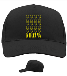 Кепка з принтом NIRVANA (2)