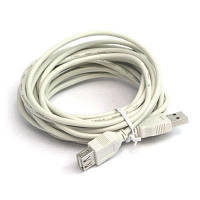 Дата кабель подовжувач USB2.0 А/A Cablexpert CCP-USB2-AMAF-10 ZXC