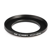 Повышающее степ кольцо 37-49мм для Canon, Nikon ZXC