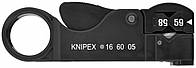 Стрипер для зняття ізоляції з коаксіальних кабелів KNIPEX 16 60 05 SB (16 60 05 SB)