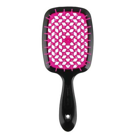 Щітка для волосся чорна фуксія Janeke SUPERBRUSH 71SP226FUX, 1 шт (8006060562498)