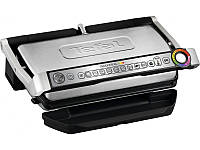 Tefal Гриль прижимной OptiGrill+ XL 2000Вт, темп. режимов-4, съёмные пластины, металл Chinazes Это Просто