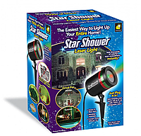 Лазерний зоряний вуличний проєктор Star Shower, Світлове обладнання Star Shower, проєктор зоряного неба