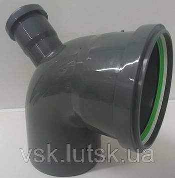 Коліно ASG 110/90° - 50/45° ПП назад (6543042)