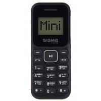 Мобільний телефон Sigma X-style 14 MINI Black-Green 4827798120729 ZXC