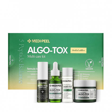 MEDI-PEEL Набір засобів для чутливої шкіри Algo-Tox Multi Care Kit (3*30 мл+1*50 мл), фото 1
