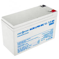 Батарея к ИБП LogicPower LPM MG 12В 7.5Ач 6554 ZXC