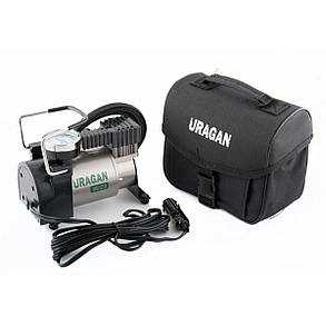 Автомобільний компресор 37л/хв, 7 Атм, 170 Вт Uragan 90120, фото 2