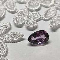 Фиолетовый камень аметист ювелирная вставка для создания украшений натуральная