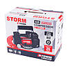 Компресор двоциліндровий автомобільний Storm Bi-Power10 Атм 85 л/хв 360 Вт, фото 7