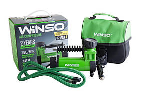 Компресор автомобільний Winso 7 Атм 35 л/хв 170Вт, кабель 3м, шланг 1м, фото 5