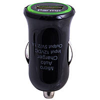 Car Charger | 2.1A | 1U | 4 in 1 Cable (1m) Parmp (UCP-05M) Black