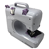 Електрична швейна машинка Sewing Machine 505 (портативна, 12 програм) FHSM-505, Біла, фото 8