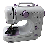 Електрична швейна машинка Sewing Machine 505 (портативна, 12 програм) FHSM-505, Біла, фото 9
