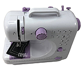 Електрична швейна машинка Sewing Machine 505 (портативна, 12 програм) FHSM-505, Біла, фото 10