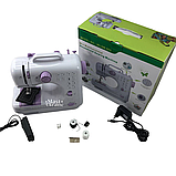 Електрична швейна машинка Sewing Machine 505 (портативна, 12 програм) FHSM-505, Біла, фото 11