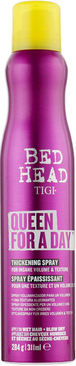 Спрей для укладки волосся TIGI Bed Head Queen For Day Thickening, 311 мл (615908431209)