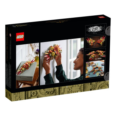 Конструктор LEGO Icons Икебана из сухоцветов 812 деталей 10314 ZXC - фото 9 - id-p2199107619