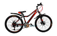 Велосипед 26" Virage PULSE AM DD EF500 21Spd (рама 15") чорно-червоний